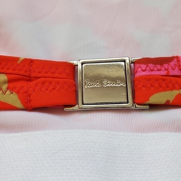 NWT Paul Smith open back floral swimsuit sz. 3 - Picture 4 of 7